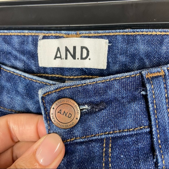 A.N.D. Rolled Skinny 250 Wears Jeans distressed - Picture 12 of 12